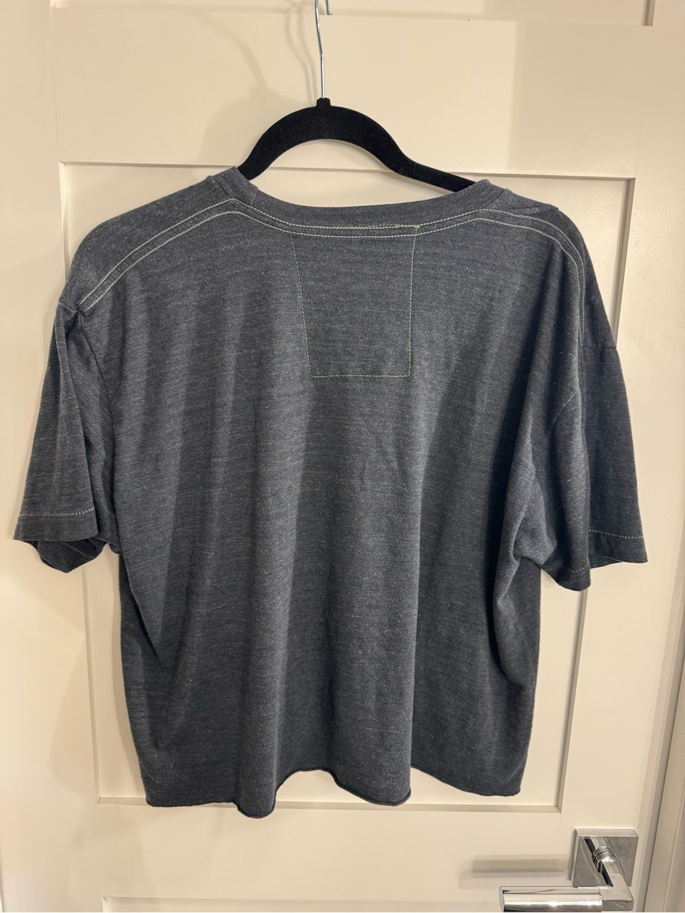 Aviator Nation Bolt boyfriend tee charcoal size XL $89 - Picture 8 of 9